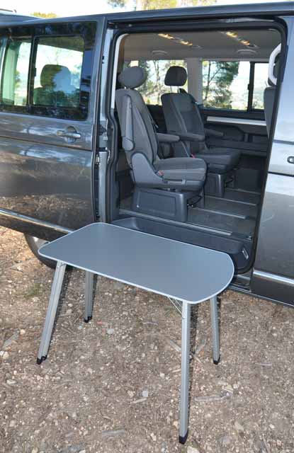 Mesa en el exterior